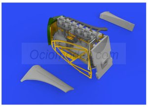 Motor Fokker D. VII (OAW)/ Mercedes D. III. Escala: 1:72. Marca Eduard. Ref: 672223