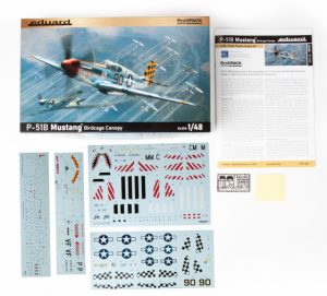 P-51B Mustang Birdcage canopy. Serie Profipack. Escala 1:48. Marca Eduard Ref: 82107