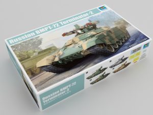 Russian BMPT-72 "Terminator". Escala 1:35. Marca Trumpeter. Ref: 09515