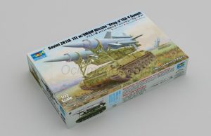 Soviet 2K11A TEK w/9M8M Missile "Krug-a" (SA-4 Ganet). Escala 1:72. Marca Trumpeter. Ref: 07178