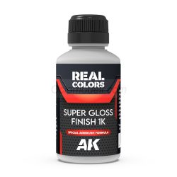 SUPER GLOSS FINISH 1K VARNISH – BARNIZ SUPER BRILLANTE 1K. Cantidad 120 ml. Marca AK Interactive. Ref: RC705