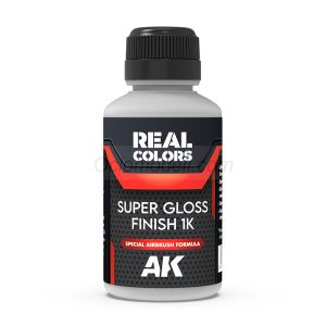 SUPER GLOSS FINISH 1K VARNISH – BARNIZ SUPER BRILLANTE 1K. Cantidad 120 ml. Marca AK Interactive. Ref: RC705