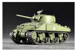 Tanque Sherman M4 Mid-Poduction. Escala 1:72. Marca Trumpeter. Ref: 07223