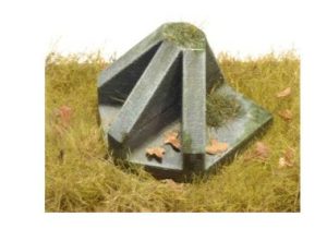 Antitanque. 3 unidades. Escala 1/35. Marca Juweela. Ref: 23252