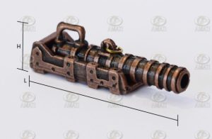 Cañón Español con Carro, 22mm. 1 ud. Marca Amati. Ref: 419022, 4190/22