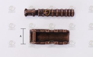 Cañón Español con Carro, 22mm. 1 ud. Marca Amati. Ref: 419022, 4190/22