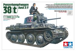 GERMAN LIGHT TANK PANZERKAMPFWAGEN 38(t) Ausf.E/F . Escala 1:35. Marca Tamiya. Ref: 35369.