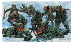 Italian Mountain Troops Alpini. Escala 1:72. Marca Italeri. Ref: 6059