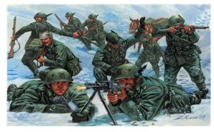 Italian Mountain Troops Alpini. Escala 1:72. Marca Italeri. Ref: 6059