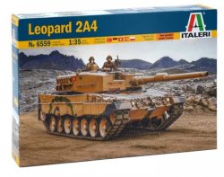 Leopard 2A4, contiene calcas españolas. Escala 1:35. Marca Italeri. Ref: 6559