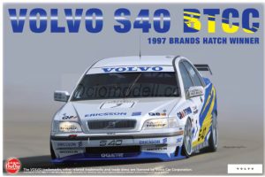 Volvo S40 BTCC 1997 Brands Hatch Winner. Escala 1:24. Marca NUNU model. Ref: 24034