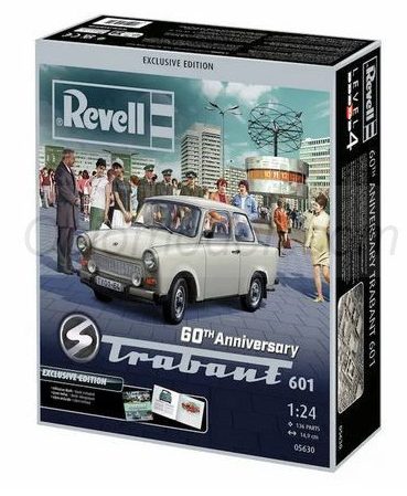 Maquette Revell 1/24 – Trabant 601 S Limousine – Réf 07256 – Sans Décalques