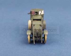 Italian Armoured Car 1ZM. Escala 1:72. Marca CSM. Ref: 72001, Su diseño compacto y su armamento lo convirtieron en una pieza clave para la movilidad y protección de las tropas italianas.