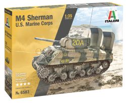 M4 SHERMAN U.S. MARINE CORPS. Escala 1:35. Marca Italeri. Ref: 6583