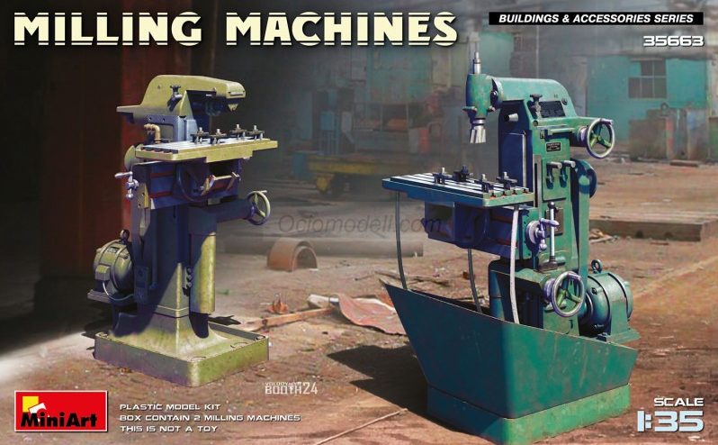Kit Maquette MINIART Atelier De Garage Set 2 - Échelle 1/35 - Réf. 35668 - Neuf