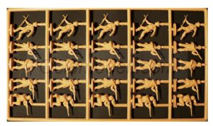 Paracaidistas británicos. Escala 1:72. Marca Italeri. Ref: 6034, contiene 50 figuras de paracaidistas británicos en diferentes poses y uniformes, ofreciendo una variedad para dar realismo a tus maquetas.