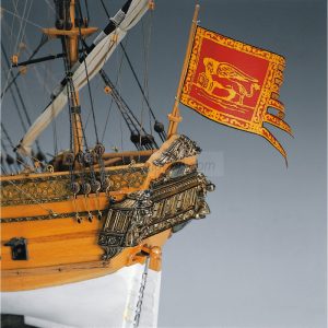 Polacca Veneciana de 1750, escala 1:150. Marca Amati. Ref: 1407, eran embarcaciones de vela y remo utilizadas en el mar Mediterráneo durante los siglos XVII y XVIII