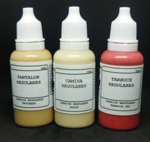 Set de 3 Acrilicos, Set Uniforme Regulares. Bote 17 ml. Marca BMR MODELS. Ref: SETFREGULARES., El set incluye 3 botes de acrílicos de 17 ml cada uno, lo que proporciona una cantidad adecuada de pintura para diferentes proyectos de modelismo