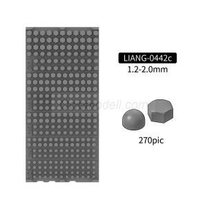 Tuercas y Tornillos Modelo C ,1,2-2,0 mm. Marca Liang. Ref, : LIANG-0442C, set de Tuercas y Tornillos Modelo C es ideal para ser utilizado en proyectos de modelismo, maquetas de vehículos, maquetas arquitectónicas
