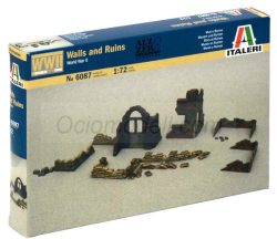 WALLS AND RUINS WWII. Escala 1:72. Marca Italeri. Ref: 6087.