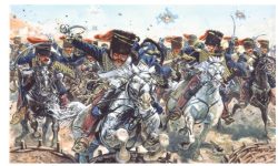 Hussares británicos, Guerra de Crimea. Escala 1:72. Marca Italeri. Ref: 6052, Durante la Guerra de Crimea, los húsares británicos participaron en batallas emblemáticas como la carga de la Brigada Ligera en Balaklava