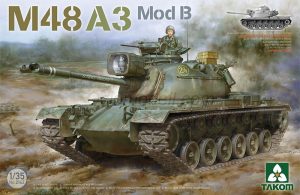 M48A3 Modelo B. Escala 1:35. Marca Takom. Ref: 2162, El kit contiene calcas para añadir realismo a la pintura final 3 M48A3 Modelo B. Escala 1:35. Marca Takom. Ref: 2162
