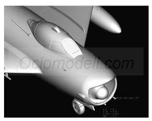 MiG-17PF Fresco D. Escala 1:48. Marca Hobby boss. Ref: 80336