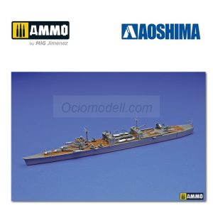 Porta Submarino de Propósito Especial Nissihin. Escala: 1:700. Marca: AOSHIMA. Ref: 008447