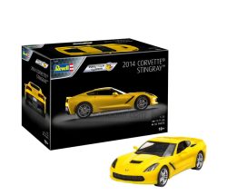 2014 Corvette Stingray "Promotion Box" easy-click system. Escala 1:25. Marca Revell. Ref: 07825