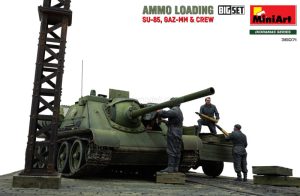 AMMO LOADING. SU-85, GAZ-MM & CREW. BIG SET. Escala 1:35. Marca Miniart. Ref: 36071