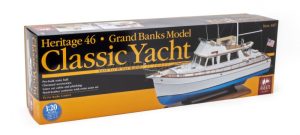 Kit de Grand Banks, Classic Yacht. Escala 1:20. Marca Amati. Ref: 1607