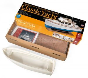 Kit de Grand Banks, Classic Yacht. Escala 1:20. Marca Amati. Ref: 1607