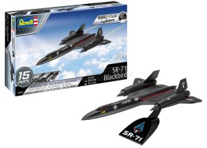 Lockheed SR-71 Blackbird easy-click system. Escala 1:110. Marca Revell. Ref: 03652