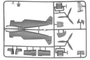 Messerschmitt Bf 109F-4/B. Escala 1:48. Marca ICM. Ref: 48104