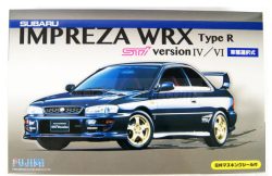 Subaru Impreza Sti Version IV/VI, with Window Frame Masking Stickers. Escala 1:24. Marca Fujimi. Ref: 039398.