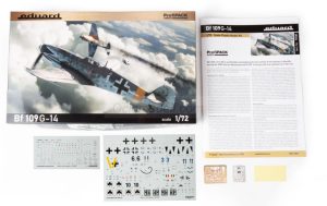 Bf 109G-14. Edición Profipack. Escala 1:72. Marca Eduard. Ref: 70161