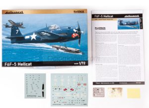 HELLCAT F6F-5. Edición Profipack. Escala 1:72. Marca Eduard. Ref: 7077