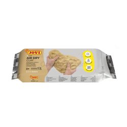 AIR DRY CLAY Pastilla pasta modelar endurecible al aire 250 g Ocre. Marca JOVI. Ref: 87