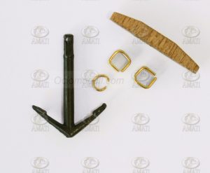 Ancla Española, 20mm. 1 ud. Marca Amati. Ref: 401520, 401520