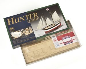 Barco Hunter Q-ship ( barco pirata). Escala 1:60. Marca Amati. Ref: 1450 6 Barco Hunter Q-ship ( barco pirata). Escala 1:60. Marca Amati. Ref: 1450