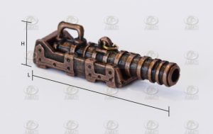 Cañón Español con Carro, 32mm. 1 ud. Marca Amati. Ref: 419032, 4190/32