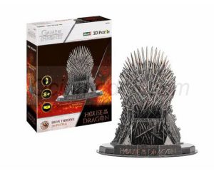 Casa del Dragón "Trono de Hierro". 3D PUZZLE. Marca Revell. Ref: 00224