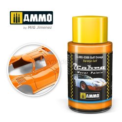 Cobra Motor Naranja Gulf. Bote 30 ml. Marca Ammo by Mig Jimenez. Ref: AMIG0308, 0308
