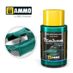 Cobra Motor Verde Phtalo. Bote 30 ml. Marca Ammo by Mig Jimenez. Ref: AMIG0325, 0325