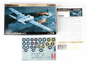 F4F-4 Wildcat, principios, Serie Profipack. Escala 1:48. Marca Eduard Ref: 82202