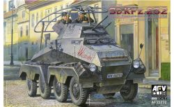 GERMAN Sd.Kfz. 232 Schwerer Panzerspähwagen. Escala 1:35. Marca AFV Club. Ref: AF35232