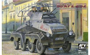 GERMAN Sd.Kfz. 232 Schwerer Panzerspähwagen. Escala 1:35. Marca AFV Club. Ref: AF35232
