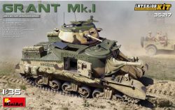 GRANT Mk.I INTERIOR KIT. Escala 1:35. Marca Miniart. Ref: 35217