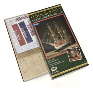 HMS Bounty, 1787. Escala 1:60. Marca Amati. Ref: 130005, 1432
