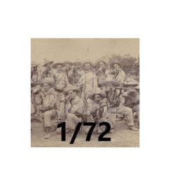 Infantería Española en Filipinas, 1898. 22fig. Escala 1:72. Marca Balwward. Ref: 1898-IE172